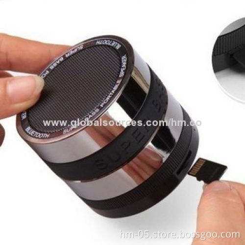 Wireless Mini Portable Bluetooth Speaker, Super Bass USB Hands-free, OEM/ODM Orders are Welcome
